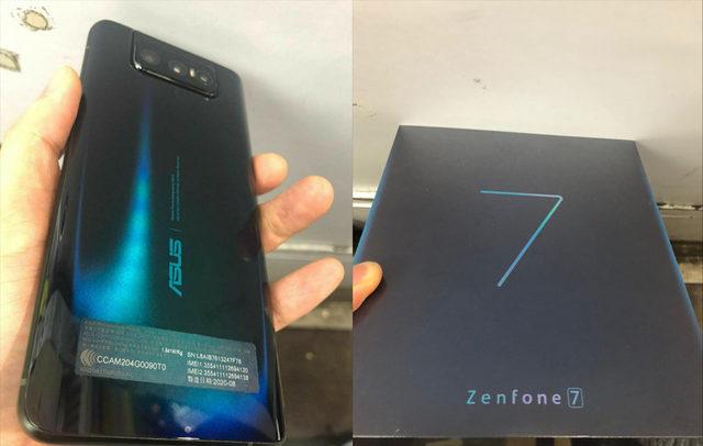 Asus Zenfone 7 tasarımı
