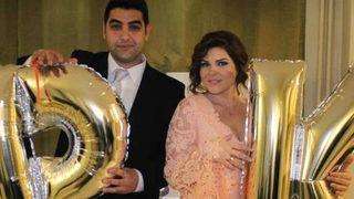 Pelin Öztekin nişanı attı