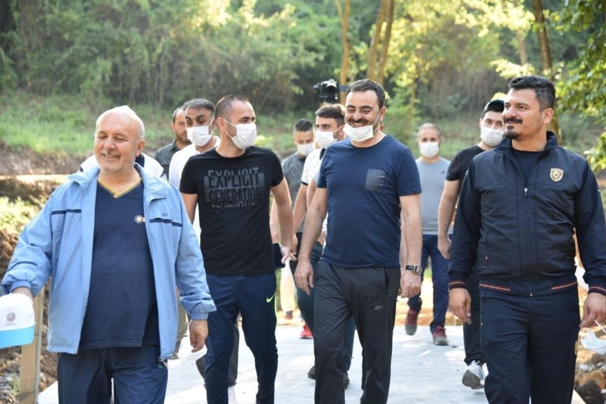 D&ouml;ngel Mesire Alanı&rsquo;nda y&uuml;r&uuml;y&uuml;ş ve inceleme bir arada