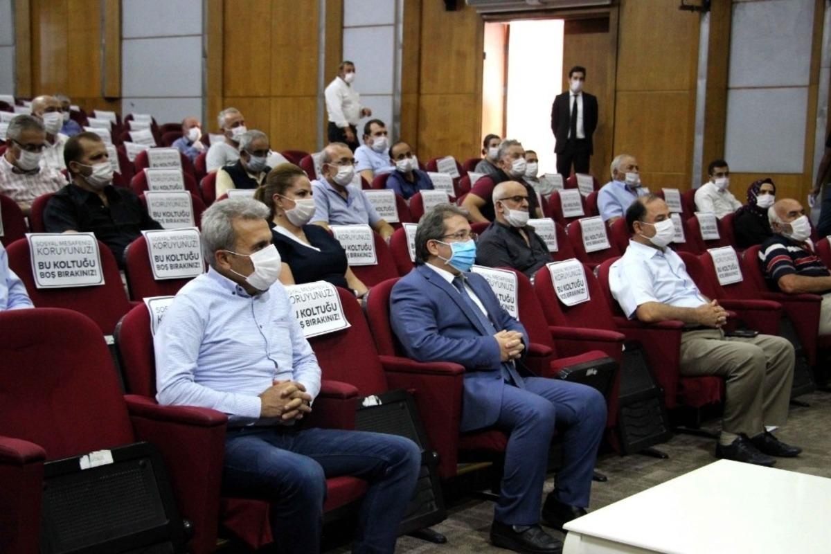 Site ve bina y&ouml;neticileri ile Pandemi Toplantısı