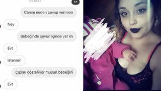 Pes artık! Çocukla birlikte müstehcen fotoğraflar paylaştı ve...