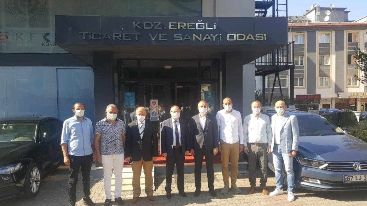 Başkan Keleş, Vali Tutulmaz&rsquo;a sunum yaptı