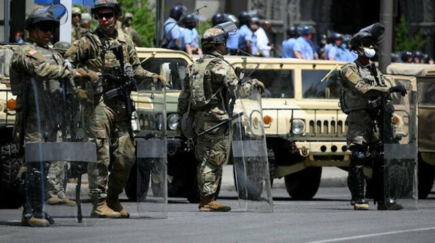 ABD yine karıştı! Ulusal muhafızlar göreve çağrıldı