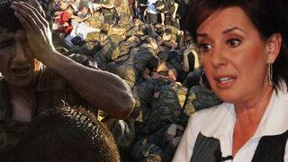 Perihan Savaş halk tarafından askerlere uygulanan şiddete sessiz kalmadı