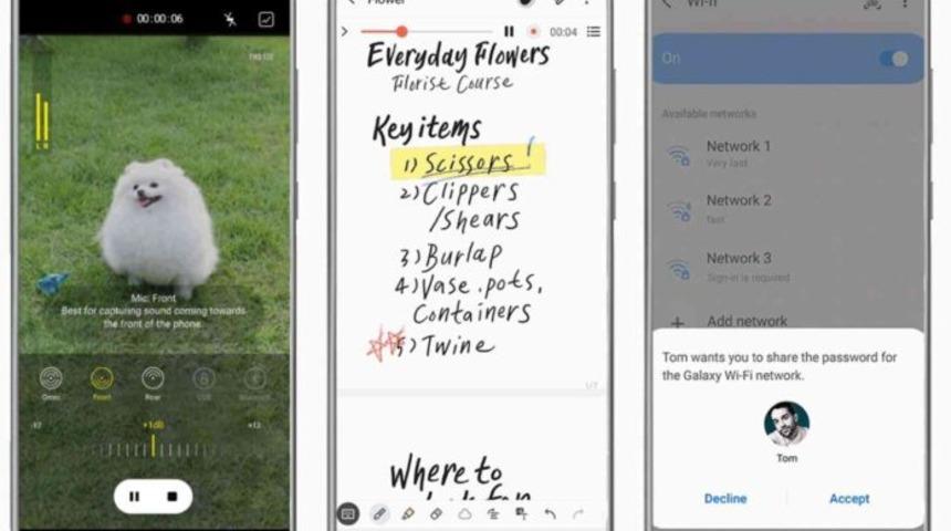 Samsung  One UI 2.5 g&uuml;ncellemesini yayınlandı 