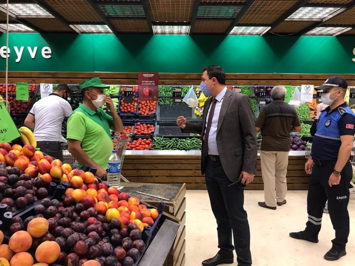 Kırıkkale&rsquo;de zabıtadan iş yerlerine korona vir&uuml;s denetimi