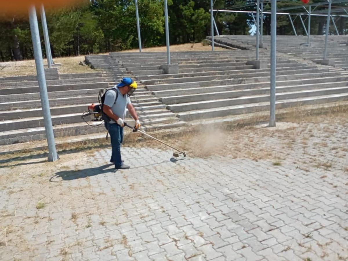 Zafertepe&ccedil;alk&ouml;y&rsquo;de t&ouml;ren hazırlıkları