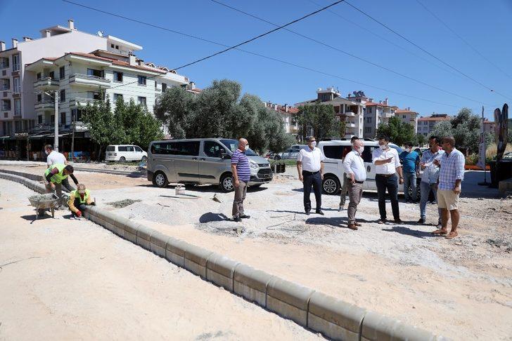 Menteşe’de üstyapı çalışmaları devam ediyor G3