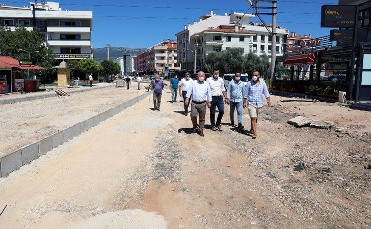 Menteşe’de üstyapı çalışmaları devam ediyor G4