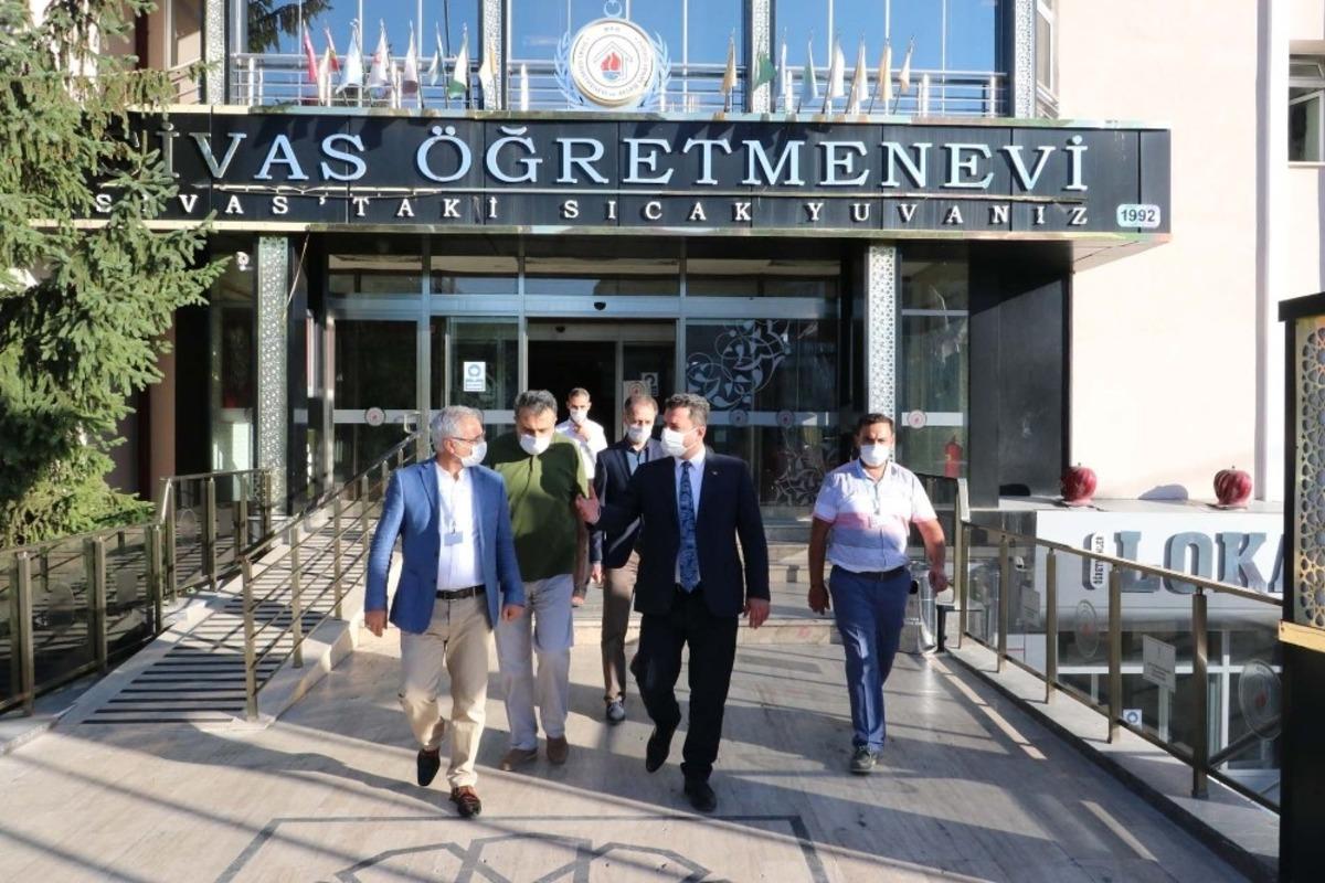 Sivas &Ouml;ğretmenevi&rsquo;nde vir&uuml;s denetimi