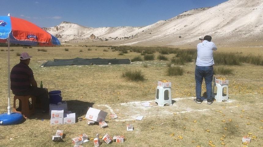 &Ccedil;eltik&rsquo;te trap atış yarışması d&uuml;zenlendi