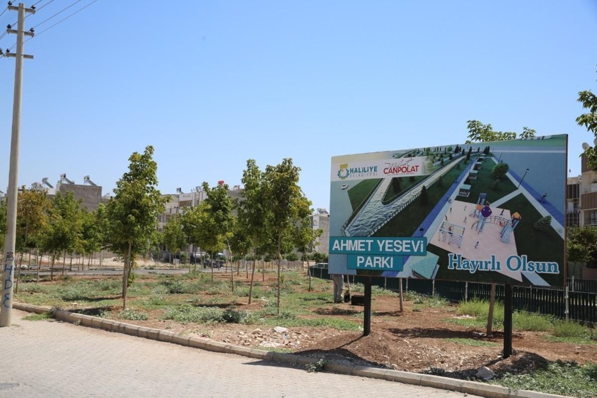 Haliliye&rsquo;de yeni park &ccedil;alışması