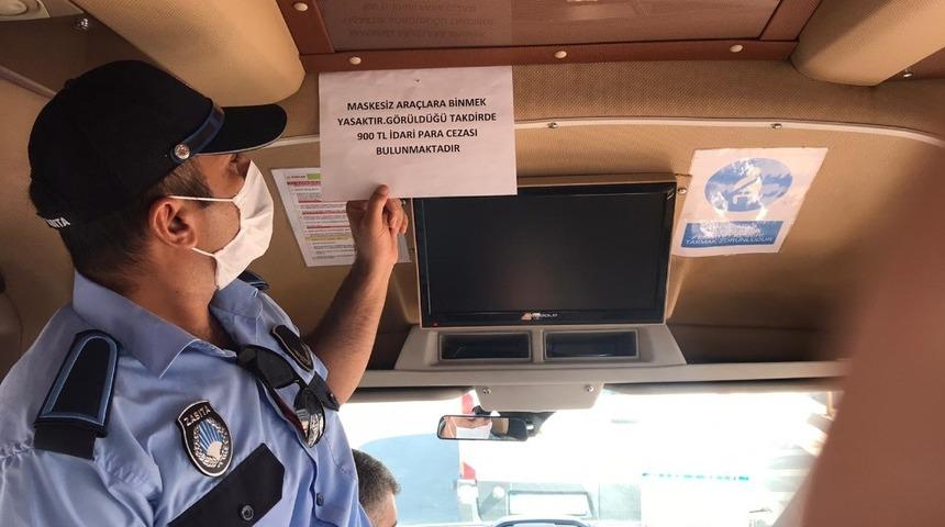 Servis ara&ccedil;ları denetlendi