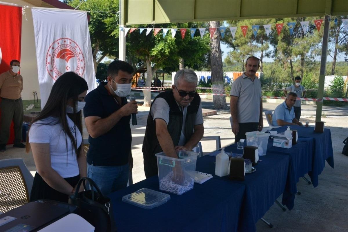 Orman B&ouml;lge M&uuml;d&uuml;rl&uuml;ğ&uuml; daimi iş&ccedil;i alımı i&ccedil;in kura &ccedil;ekildi