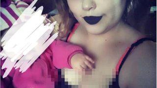 Sosyal medyada bebeğiyle uygunsuz paylaşım yapan kadın için Bakanlık harekete geçti