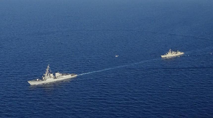 ABD ve Yunanistan'dan Girit'in g&uuml;neyinde ortak tatbikat