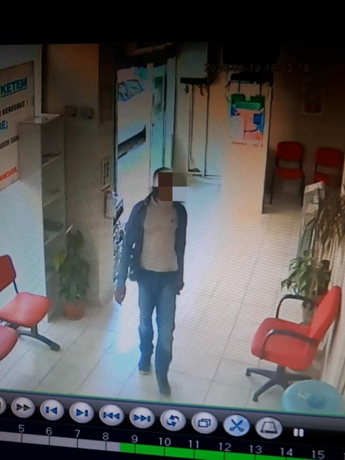 63 saatlik kamera incelemesi ile yankesici yakalandı