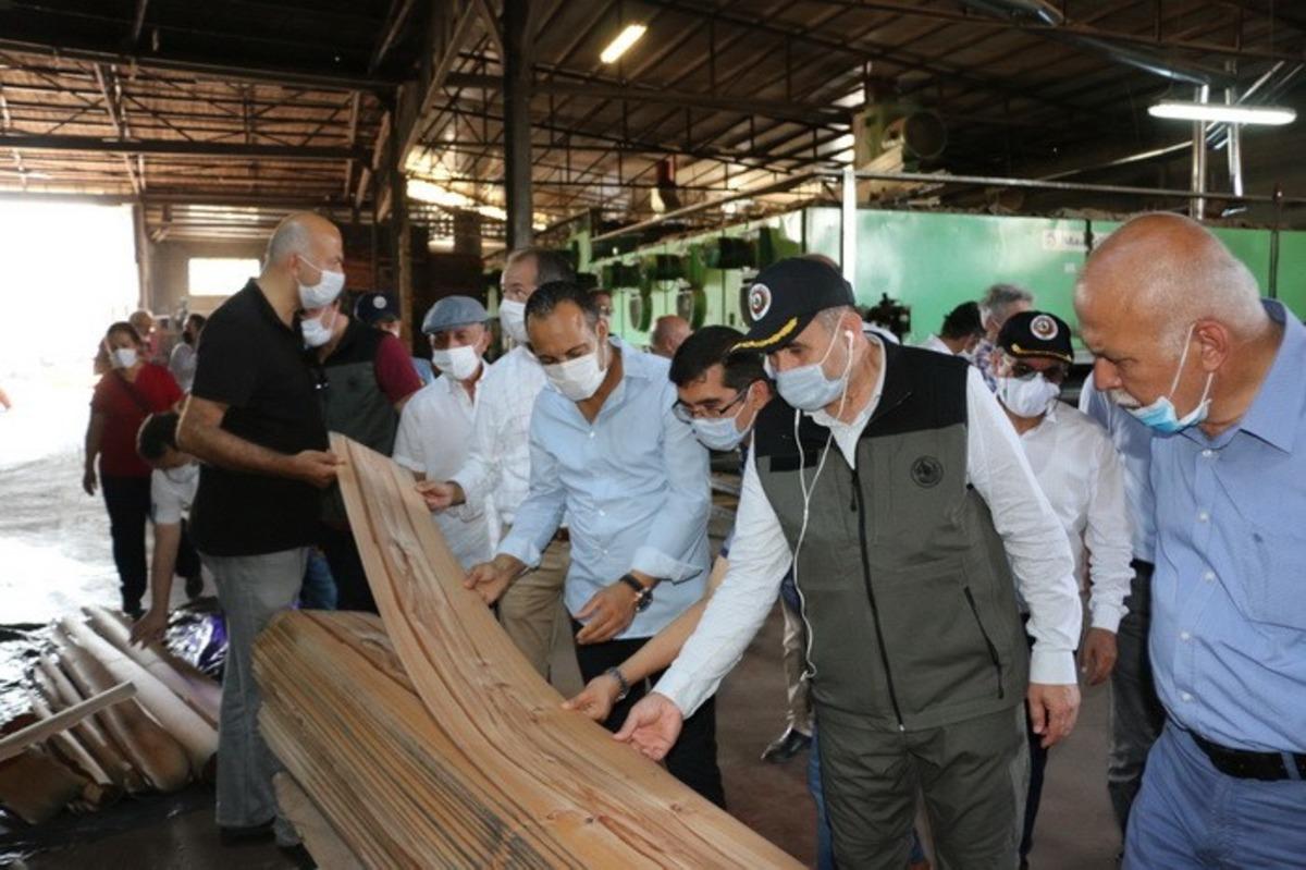 B&ouml;lge m&uuml;d&uuml;r&uuml; orman &uuml;r&uuml;nleri sanayicileri ili bir araya geldi