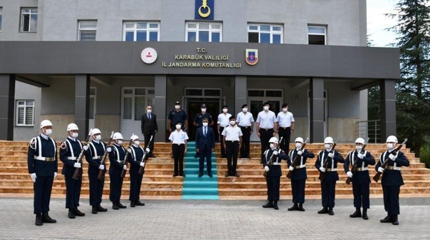 Vali G&uuml;rel&rsquo;den İl Jandarma Komutanına ziyaret