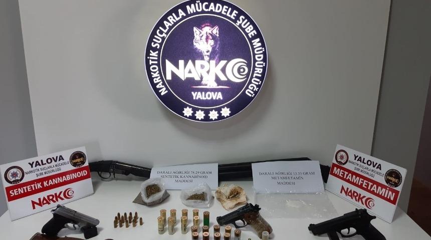 Yalova&rsquo;da uyuşturucu operasyonu