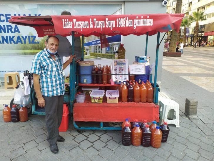 Sevda ile başladığı turşu suyunu 32 yıldır müşterileriyle buluşturuyor G1