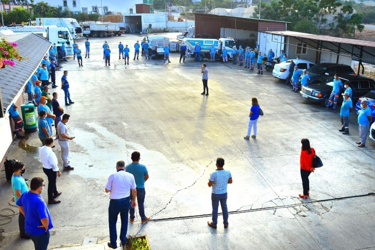 Alanya Belediyesi&rsquo;nde Covid-19 &ouml;nlemleri genişletildi