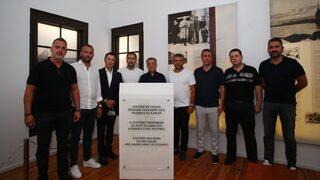 Beşiktaş yönetimi Atatürk’ün evini ziyaret etti