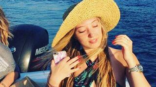 Yasmin Erbil Bodrum'da tatilde