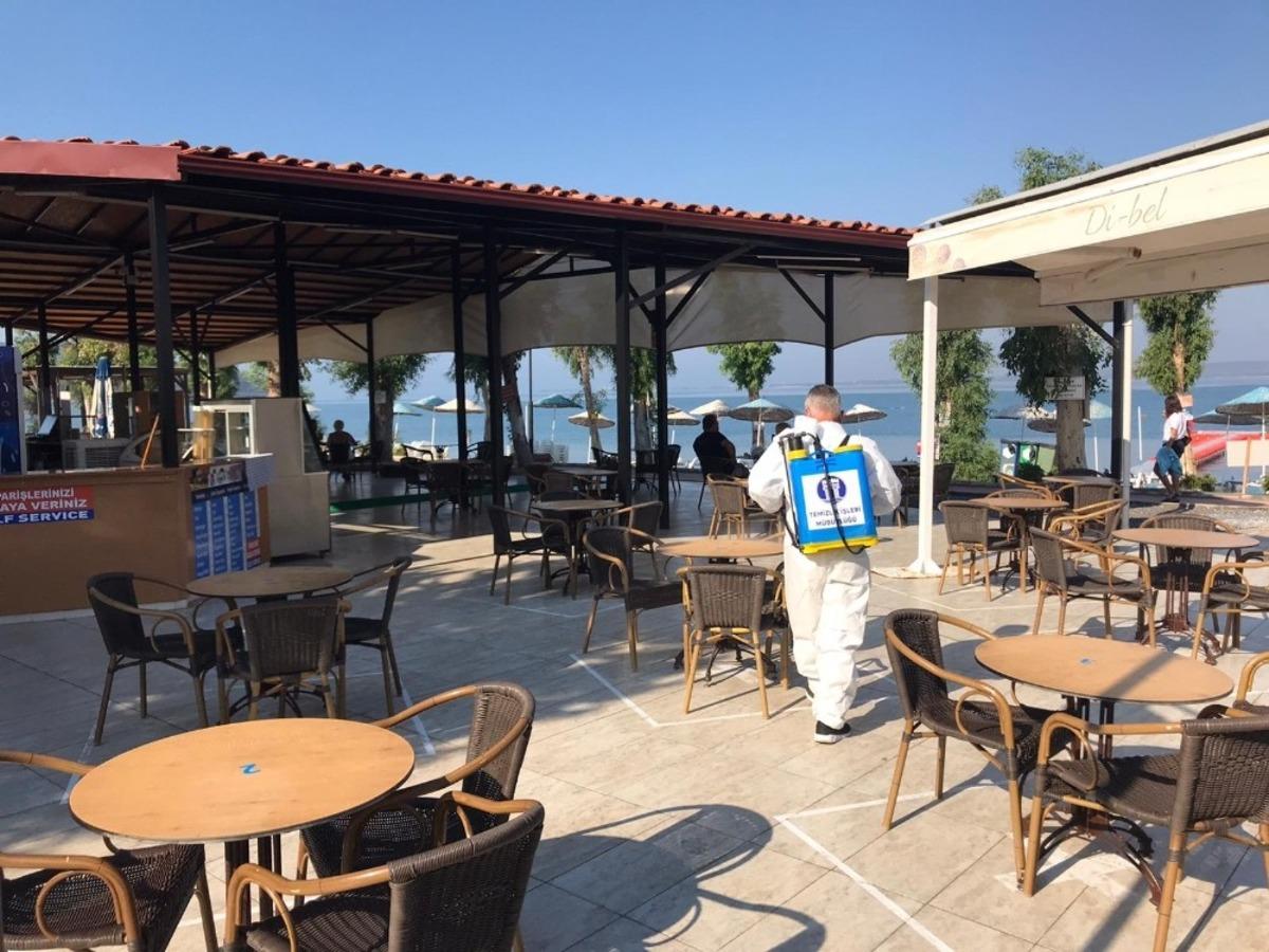 Akb&uuml;k&rsquo;te dezenfekte &ccedil;alışmaları devam ediyor