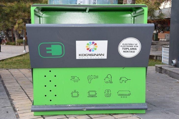 Kocasinan, 5 yılda 10 ton elektronik atık ile 6 bin 730 kg atık pili ekonomiye kazandırdı G2