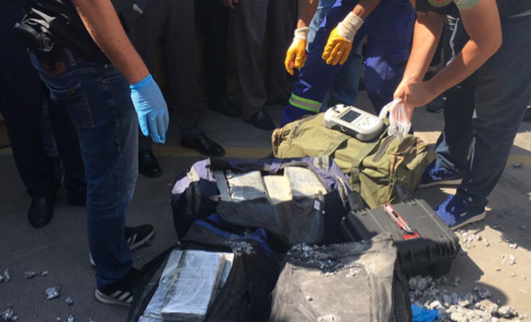 Kocaeli'de 540 kg ağırlığında kokain ele geçirildi