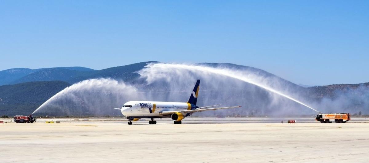 Hava yoluyla Muğla&rsquo;ya gelen turist sayısında b&uuml;y&uuml;k d&uuml;ş&uuml;ş