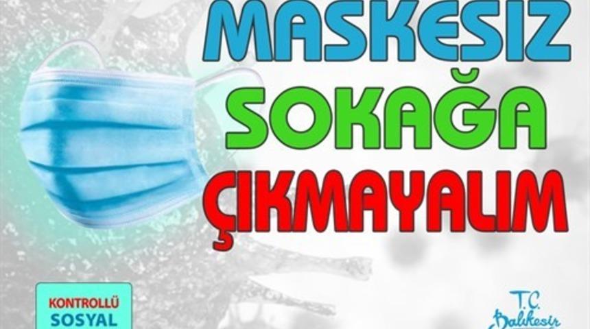 Balıkesir&rsquo;de maske takmayan 46 kişiye ceza uygulandı