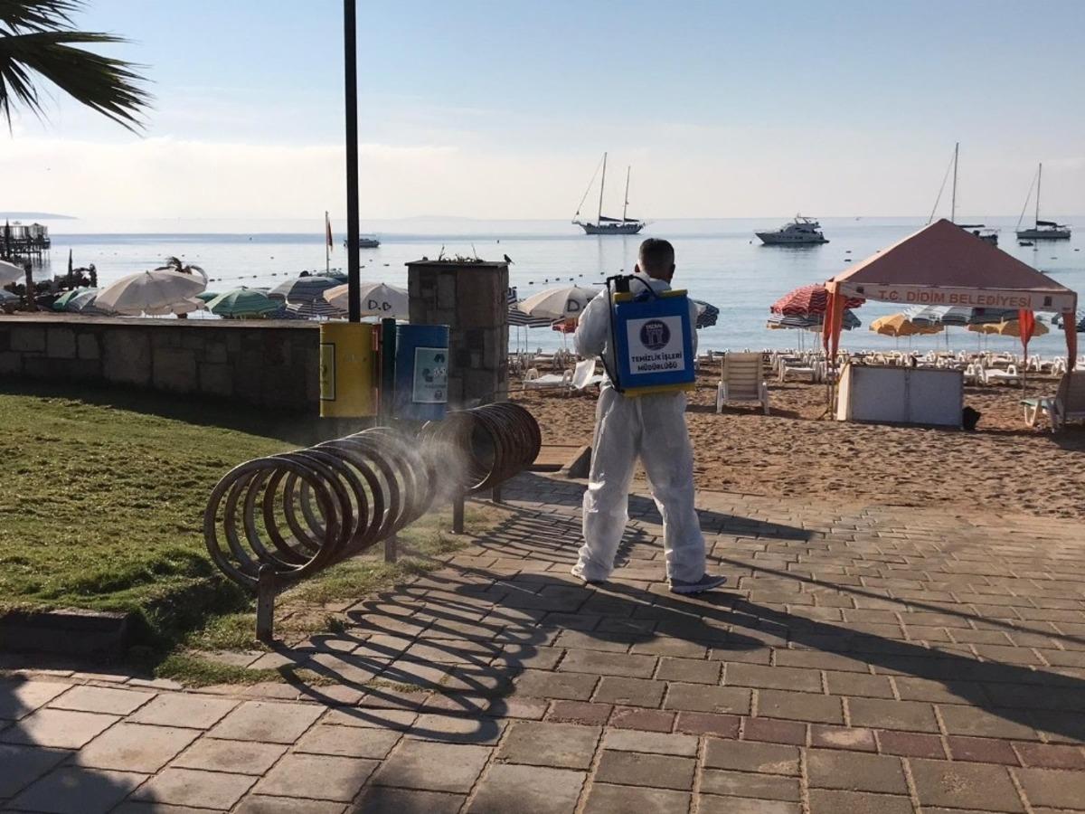 Korona vir&uuml;s&rsquo;e karşı Didim&rsquo;de sıkı &ouml;nlem