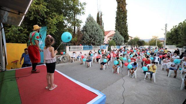 Başiskele’de çocukların şenlik coşkusu sürüyor