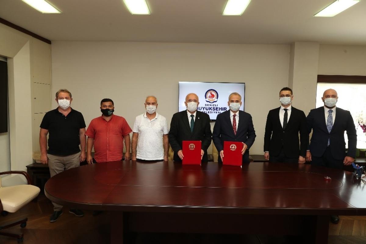 Denizli B&uuml;y&uuml;kşehir Belediyesi, ASKF ile işbirliği protokol&uuml; imzaladı