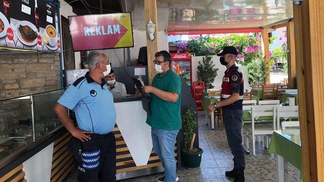 Ula’da Covid-19 denetimleri