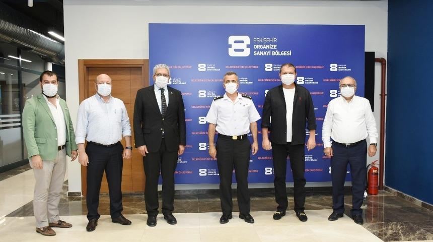 İl Jandarma Komutanı Atasoy’dan Eskişehir OSB’ye iade-i ziyaret