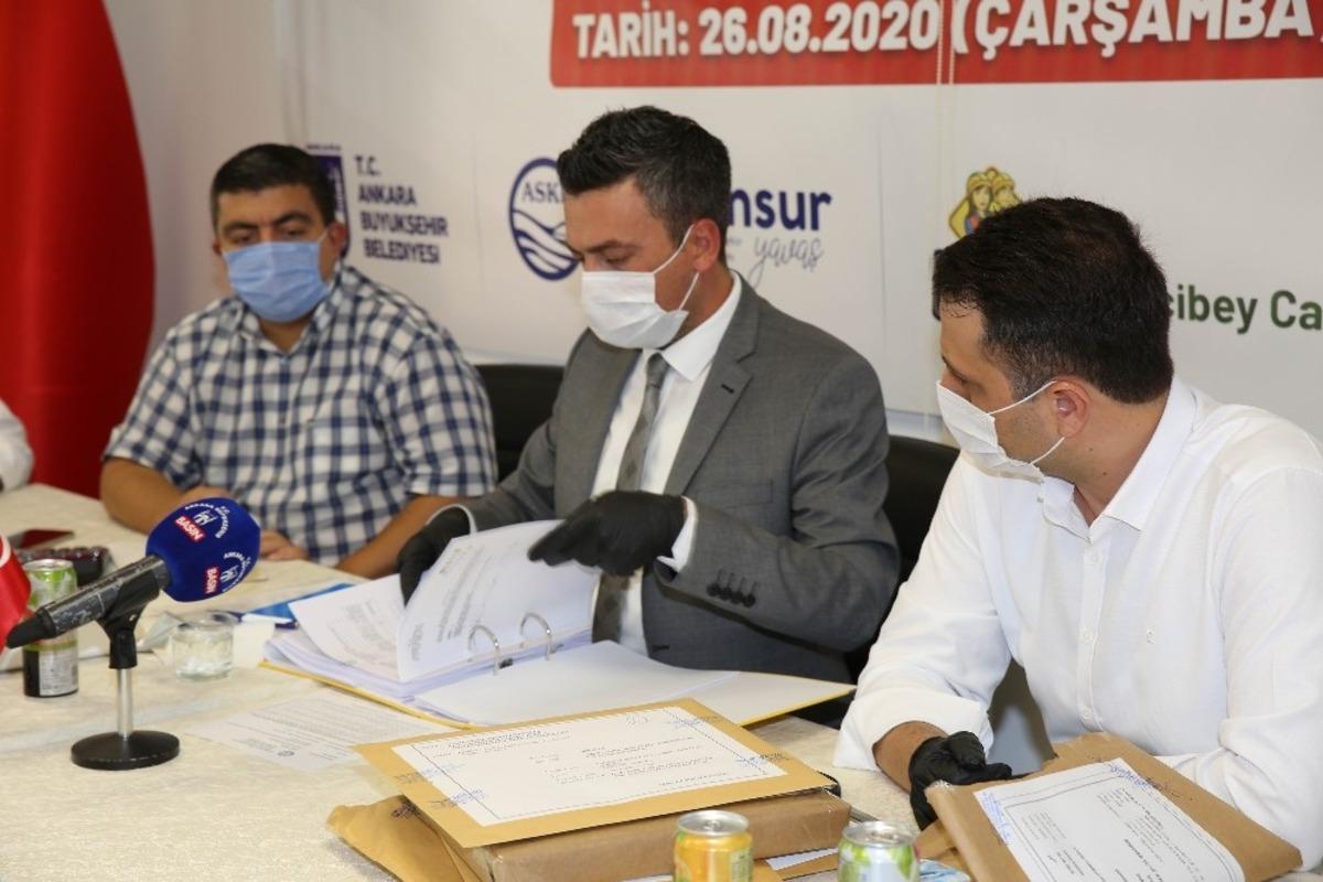 Polatlı&rsquo;da i&ccedil;me suyu ihalesi yapıldı