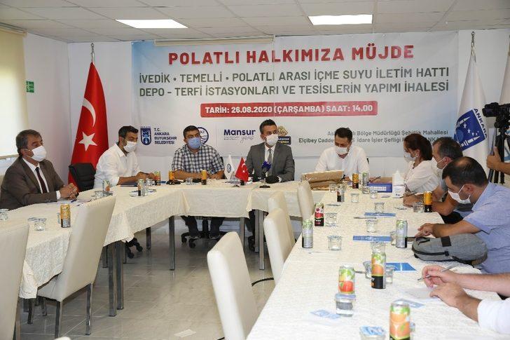 Polatlı’da içme suyu ihalesi yapıldı G2