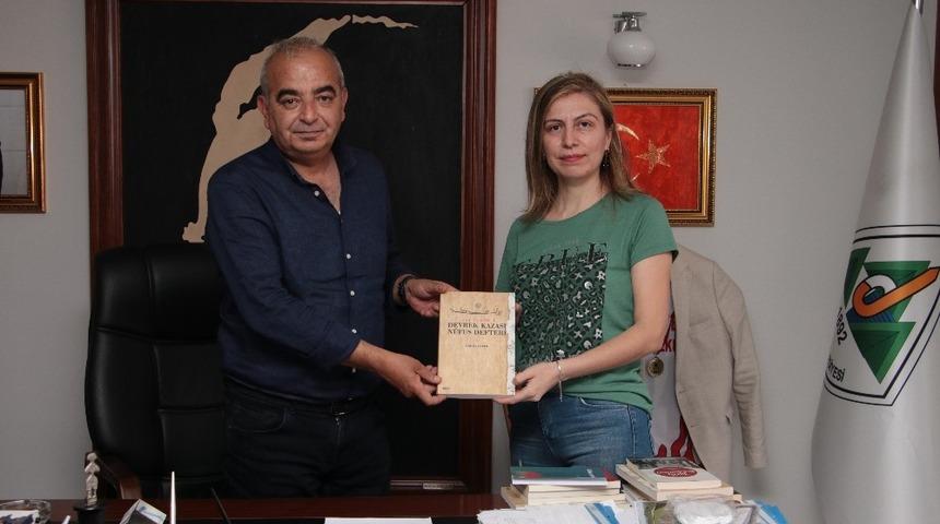 Başkan Bozkurt Hanife Alaca&rsquo;yı kabul etti