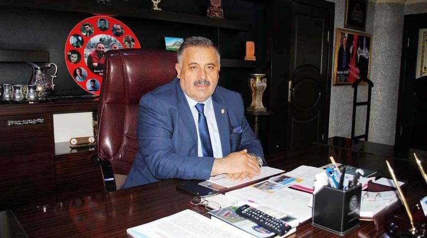 &Ccedil;ESOB Başkanı G&uuml;r&rsquo;den Aşgın&rsquo;a teşekk&uuml;r