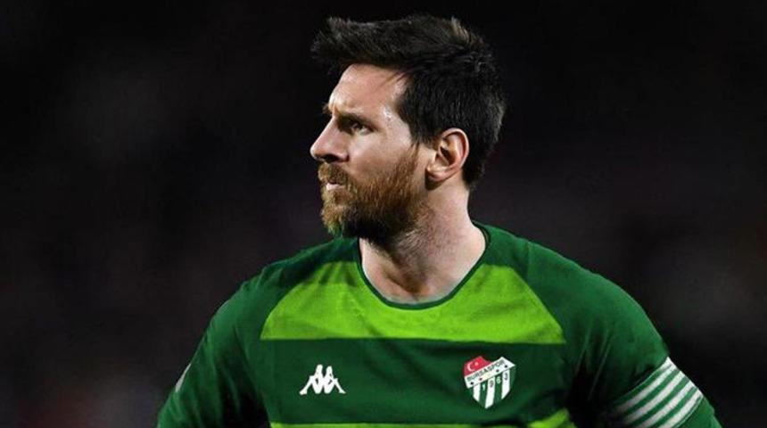 Bursaspor'dan esprili 'Messi' paylaşımı