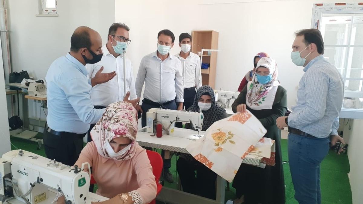 Samsat Kaymakamı Alemdaroğlu, &Ccedil;ATOM&rsquo;da incelemelerde bulundu