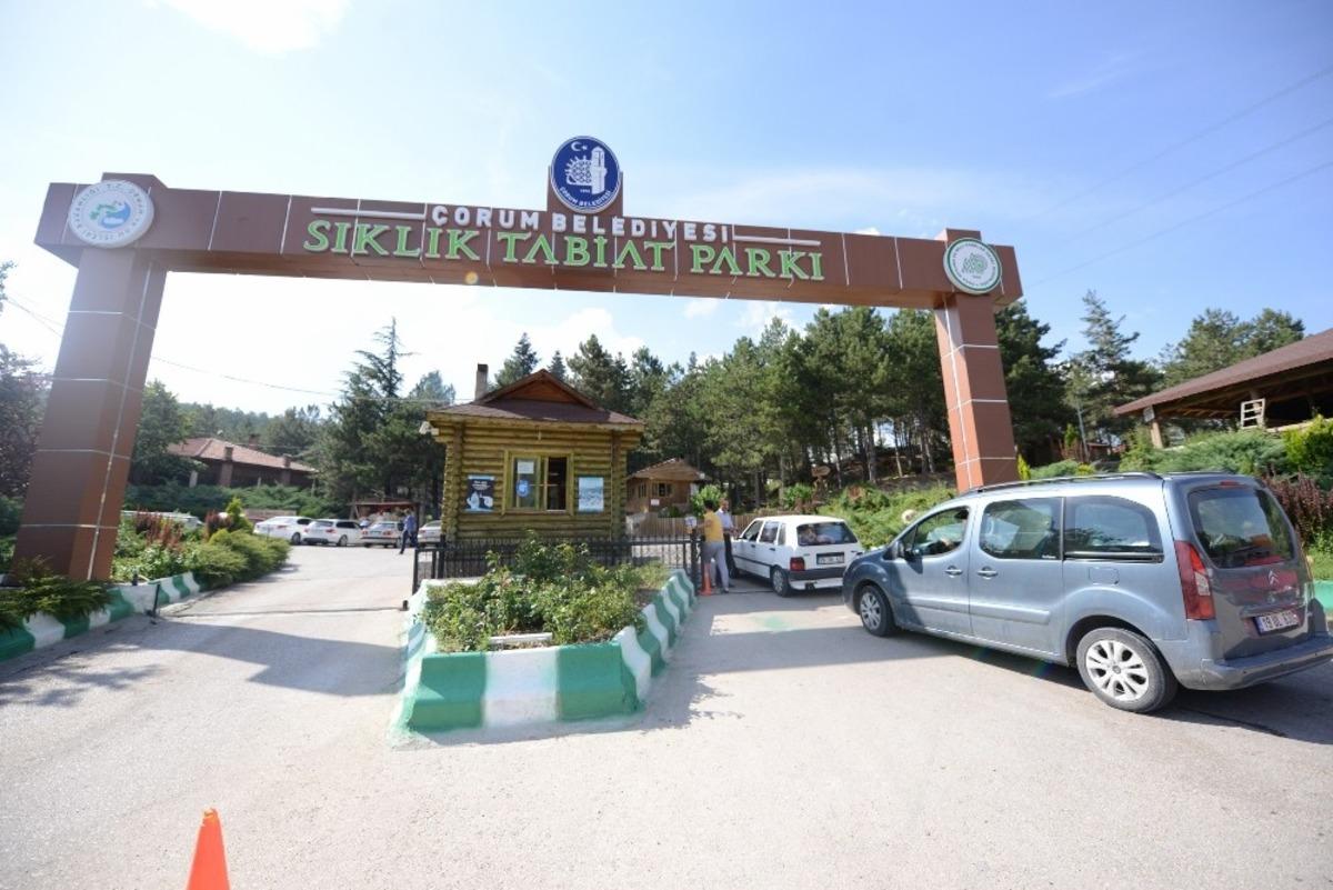Sıklık tabiat parkı bakım &ccedil;alışması i&ccedil;in kapatıldı