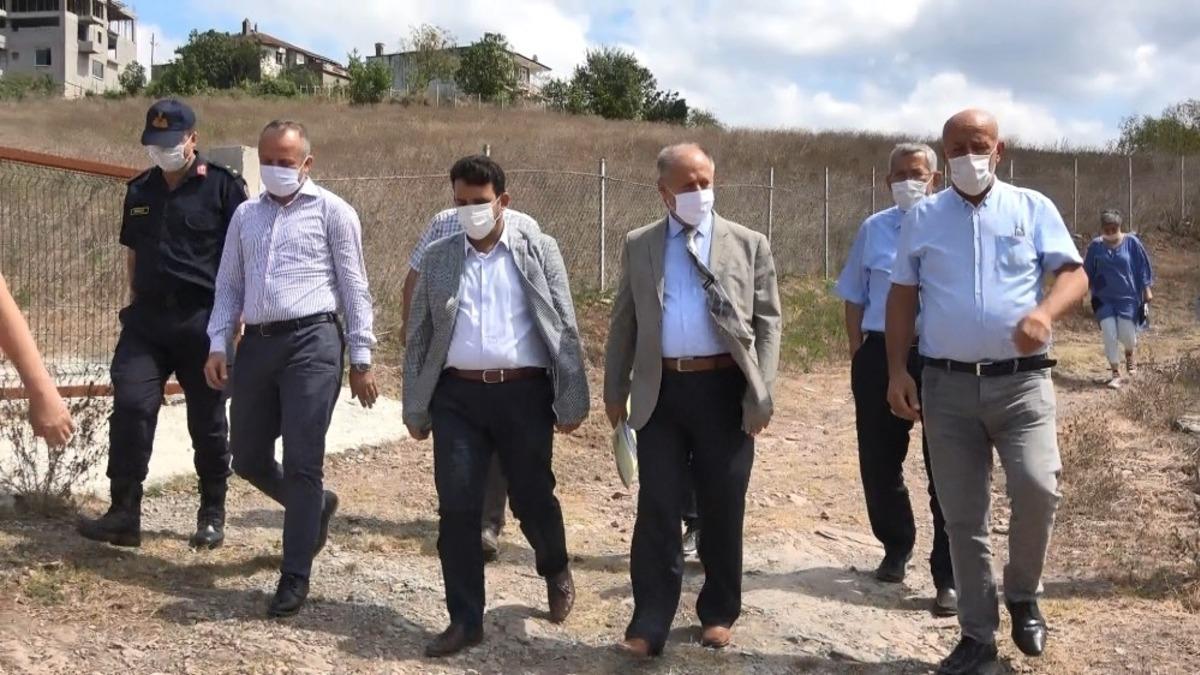 Orta &Ouml;l&ccedil;ekli Sanayi Sitesi Projesi alanında inceleme