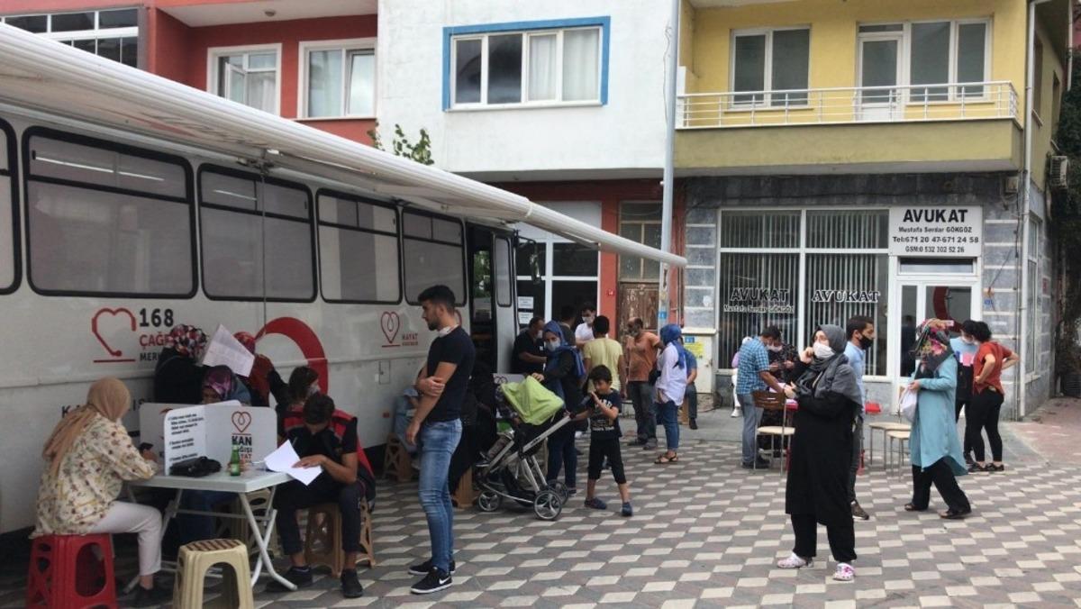 T&uuml;rkeli&rsquo;de kan bağışı kampanyası başladı