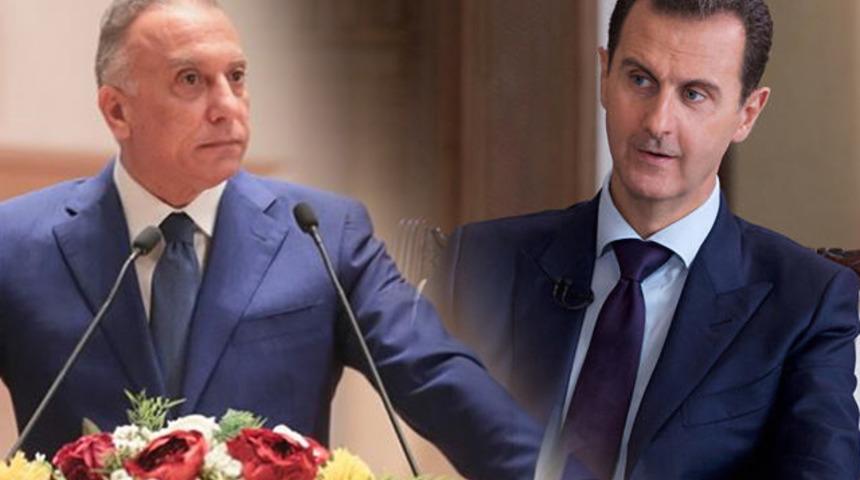Irak Başbakanı Kazimi'den Esad rejimine "iş birliği" mesajı