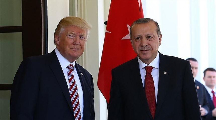 Cumhurbaşkanı Recep Tayyip Erdoğan ve Donald Trump arasında kritik g&ouml;r&uuml;şme