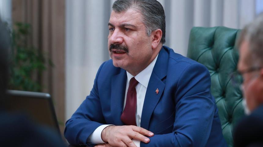 Bakan Koca'dan 6 ilin sağlık m&uuml;d&uuml;r&uuml; ile koronavir&uuml;s toplantısı